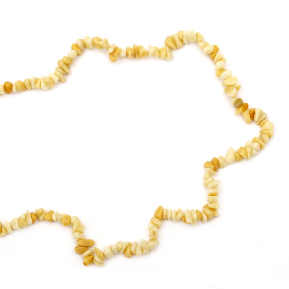 Gemstone Chip Beads Strand 5-7mm, ~ 90cm JASPER