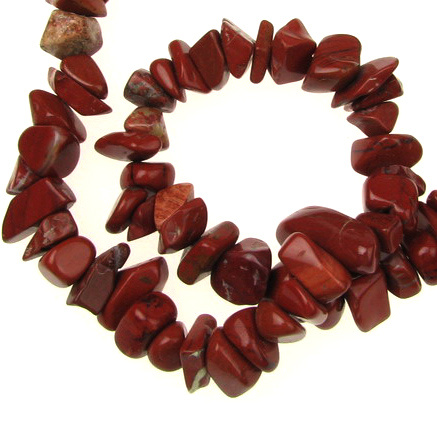 RED JASPER Chip Beads Strand 8-12 mm ~ 90 cm 