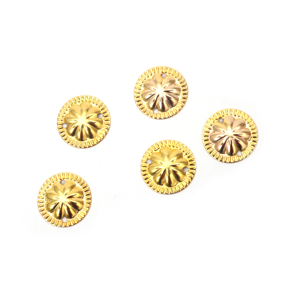 Element de cuplare sidef moneda  20 mm alb -20 g