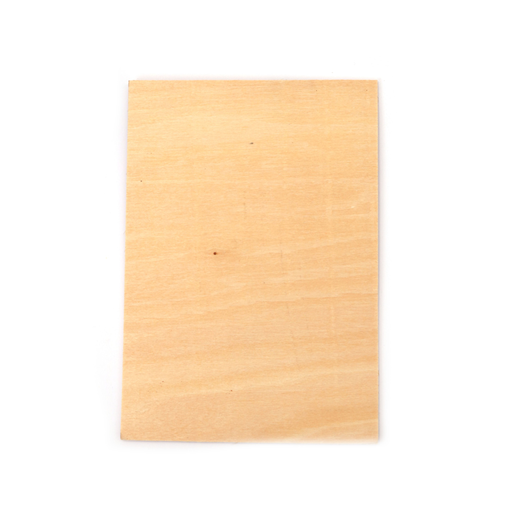 Placaj de baza 2 mm tei 105x148 mm A6 - 5 bucati