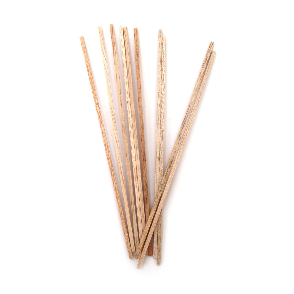 Șipcă Balsa 3x3 mm lungime 20 cm - 10 bucăți