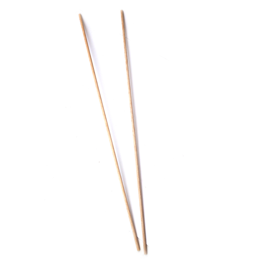 Baghete rotunde din lemn balsa ușoare, de înaltă calitate 500x5 mm – set 2 bucăți – perfecte pentru craft creativ, DIY și proiecte de modelism