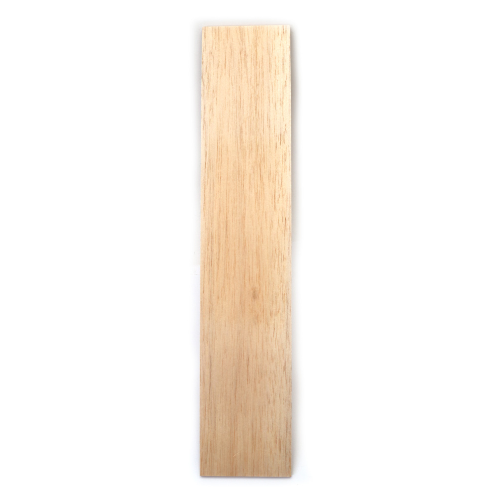 Premium Lightweight Wooden Bar 6 mm x 100x500 mm – 1 Piece – Perfect for Creative Models, Crafts & DIY Projects
