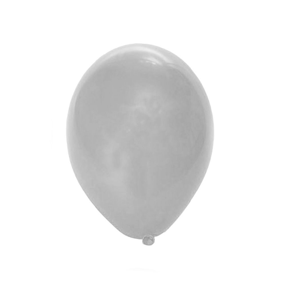 Μπαλόνια γκρι - 10 τεμάχια