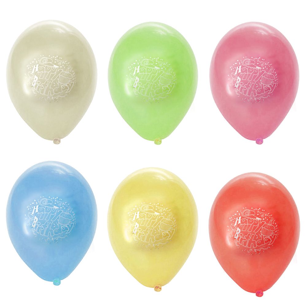 Балони с надпис цвят МИКС -10 броя