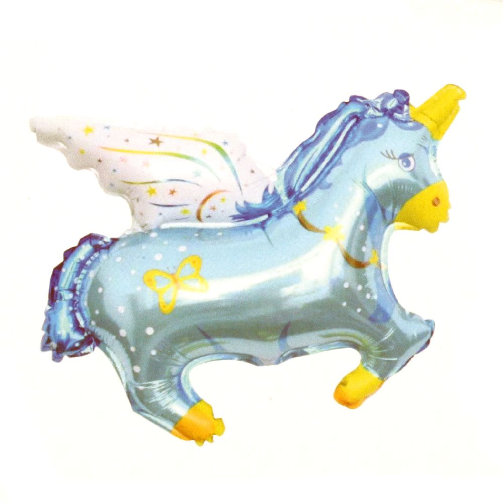 Foil unicorn balloon 40x42 cm color for Birthday Party Decoration Children