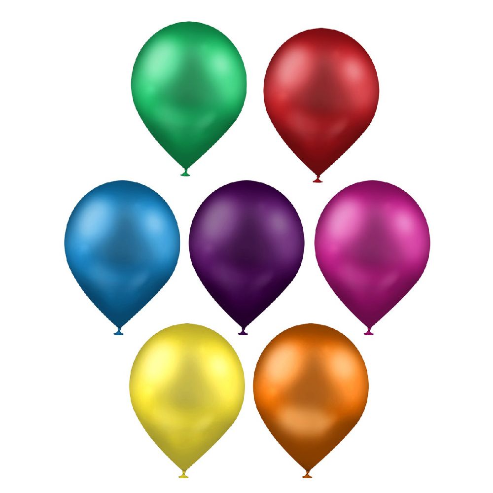 Балони цвят микс -20 броя