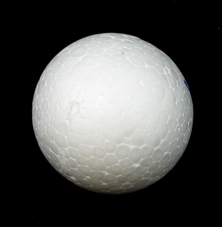 Styrofoam White Round Ball, 60mm, 5 pcs, DIY Craft Decoration