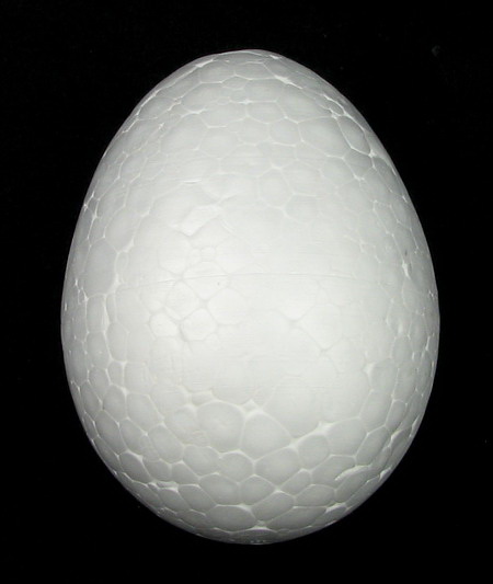Styrofoam, Egg, 120x80mm, 2 pcs, Easter Decoration, DIY, Craft