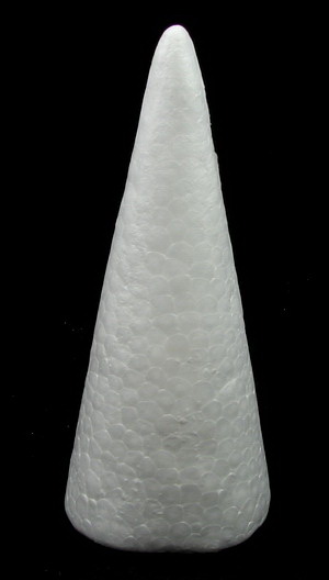 Styrofoam, Cone, 150mm, 2 pcs