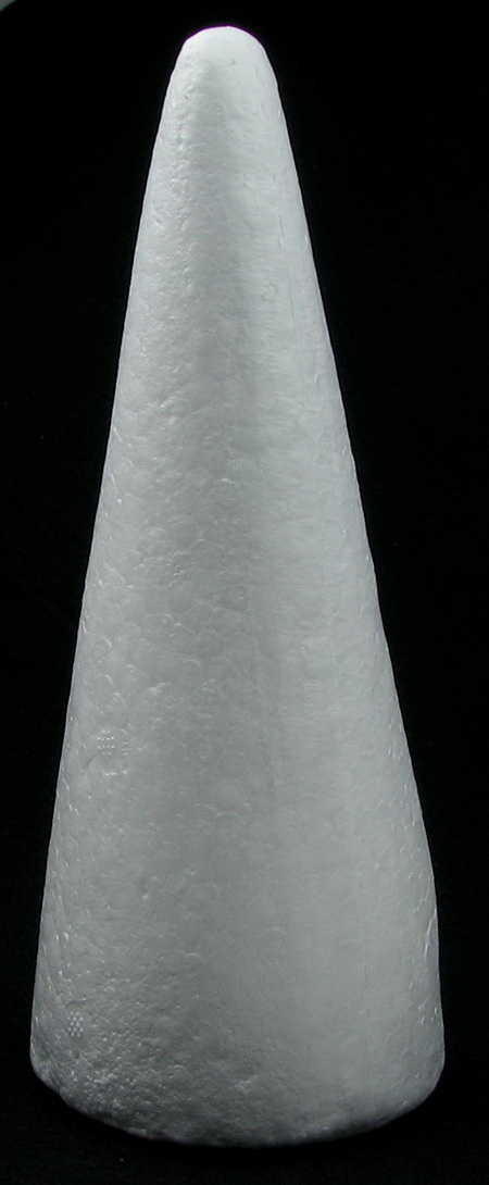 Styrofoam, Cone, 200mm, 1 pcs