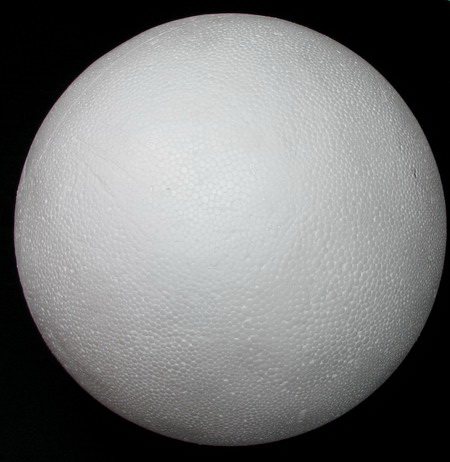 Μπάλα φελιζόλ 300 mm λευκό -1 τεμάχιο