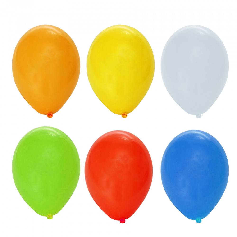 Балони цвят МИКС -100 броя