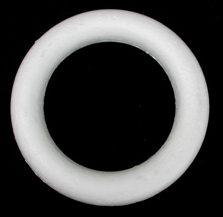 Styrofoam Ring for Craft & Decoration 170 mm