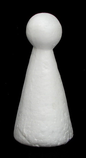 Фигура от стиропор за декорация 130x62 мм -1 брой