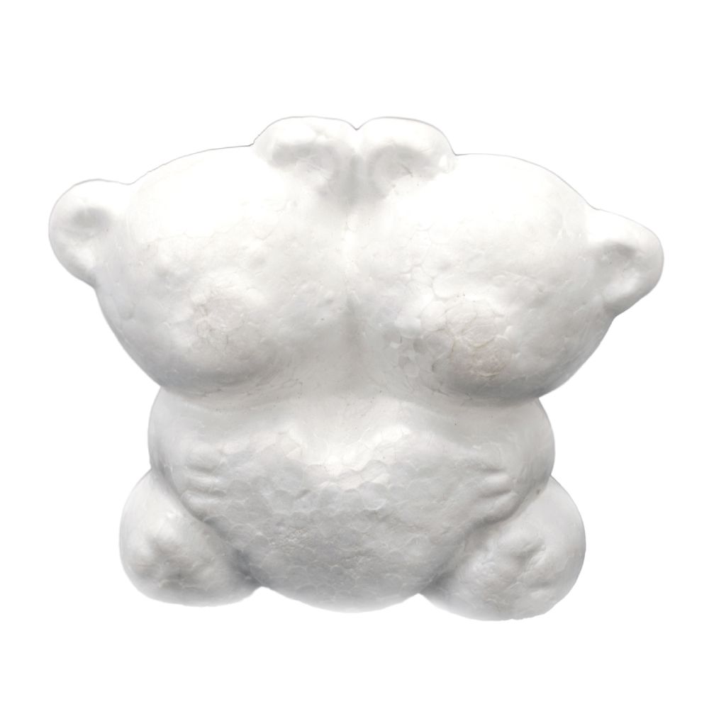 Styrofoam, Bears, 74x88x40mm, 2 pcs