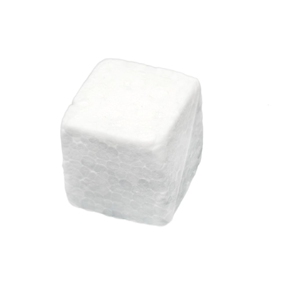 Кубчета от стиропор за декорация 30x30x30 мм -10 броя