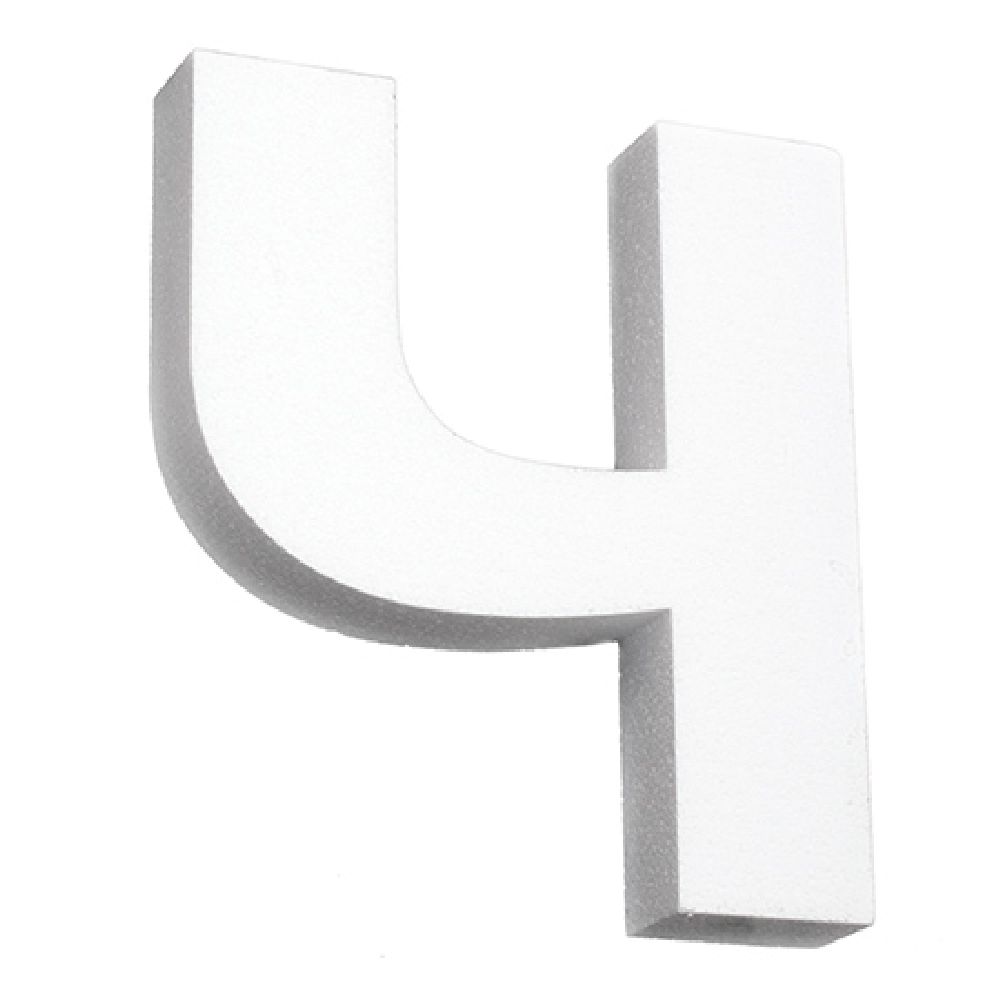 Styrofoam letter 300x50 mm H - H - D for decoration - 1 pc