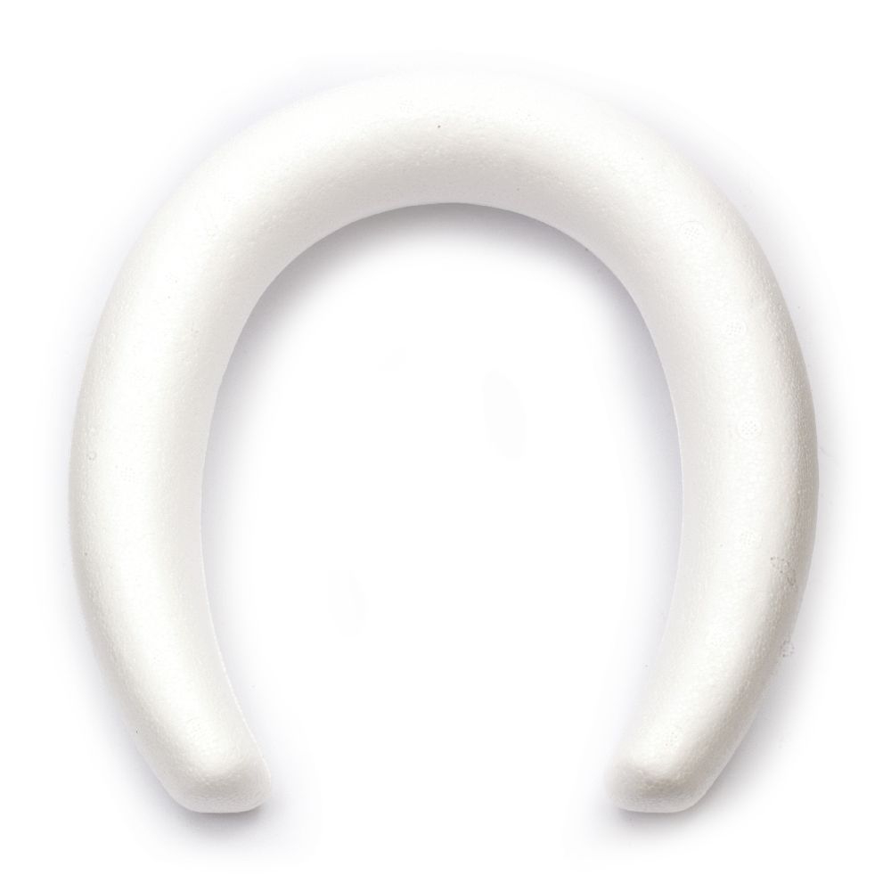 Horseshoe styrofoam 240 mm for decoration -1 pcs