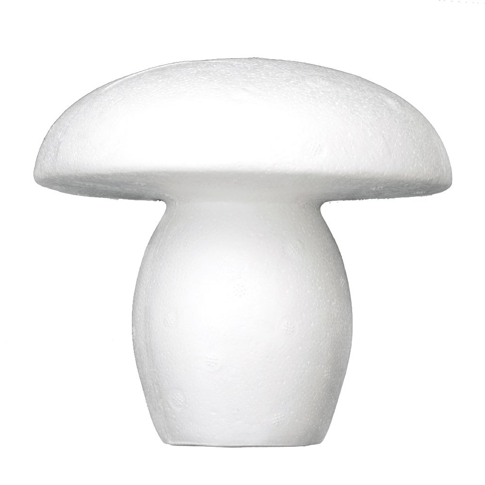 Styrofoam Decorative Mushroom, 140x130 mm 1 piece