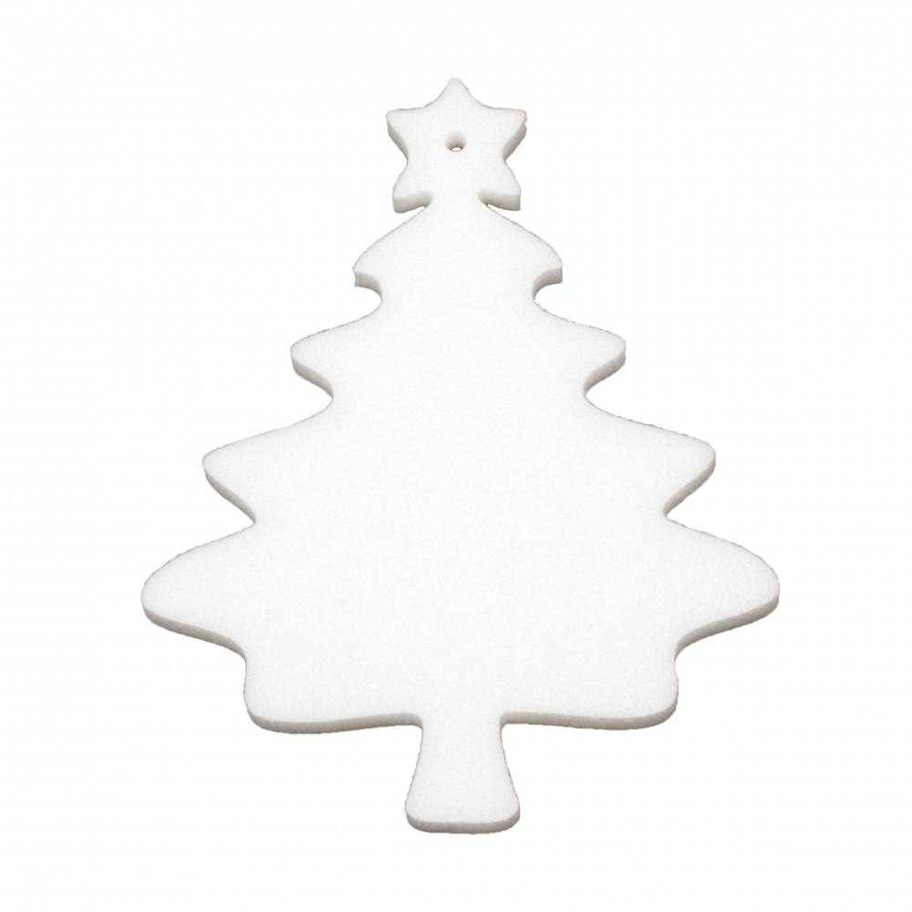 Styrofoam Christmas Tree, 100x80x6 mm