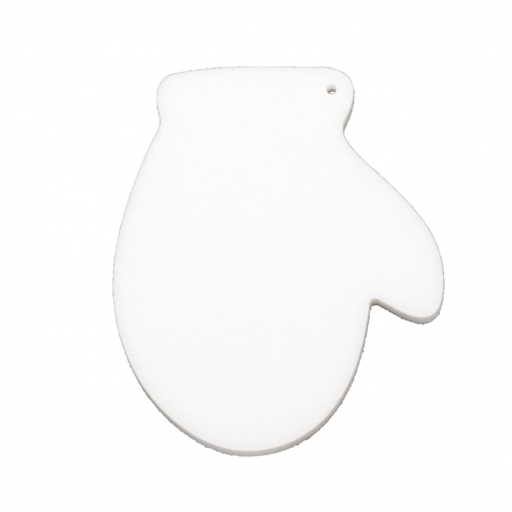 Styrofoam Glove, 100x80x6 mm