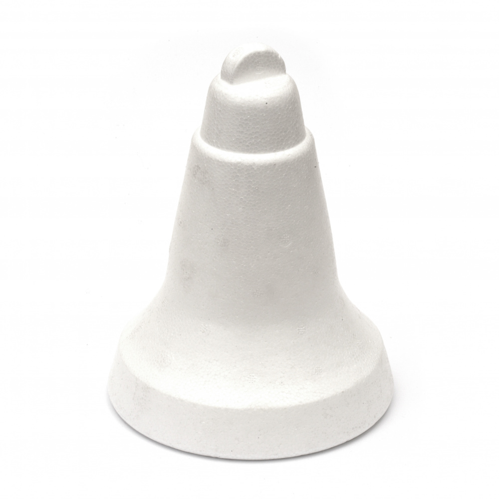 Styrofoam Bell for Decoration /  210x155 mm - 1 piece