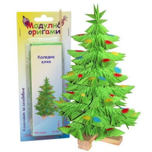 Modular Origami Set, Christmas Tree