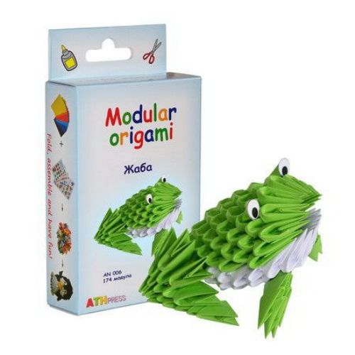 Set Frog origami modular