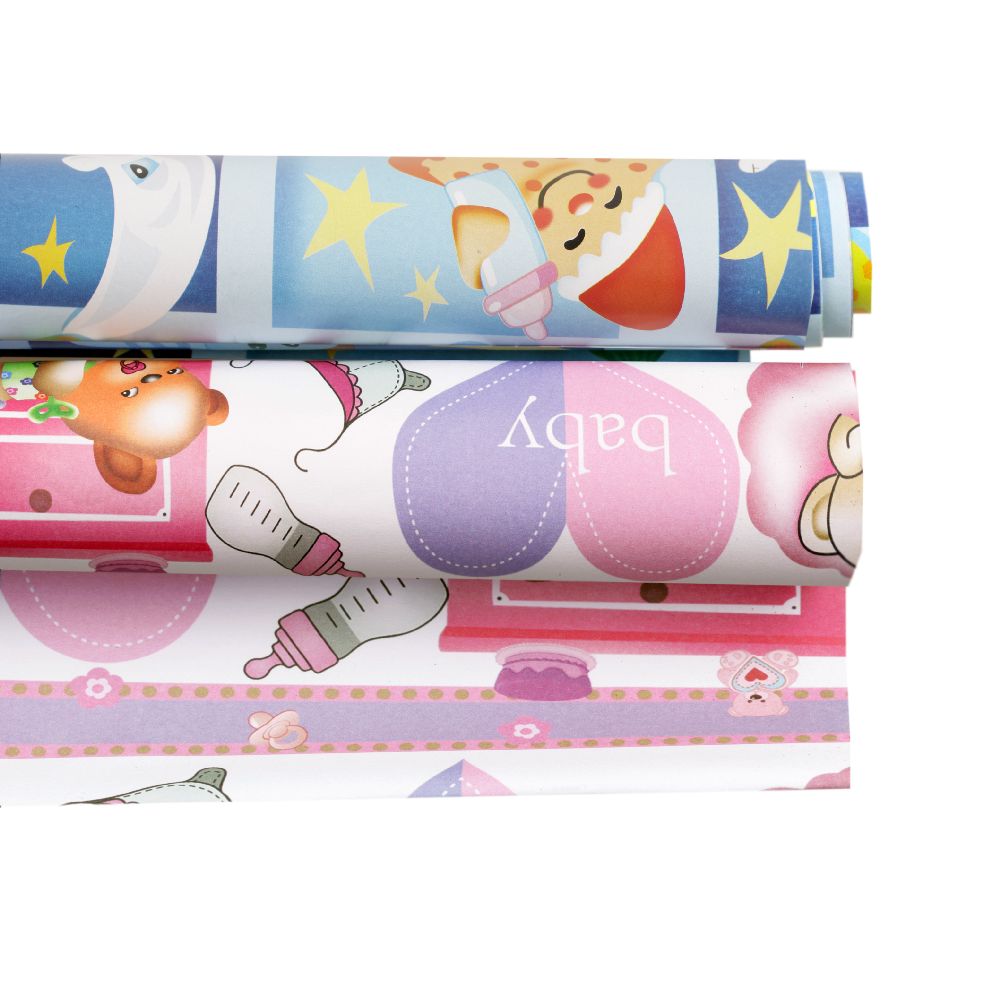 DIY Wrapping Paper Kids Decoration 51x75cm 