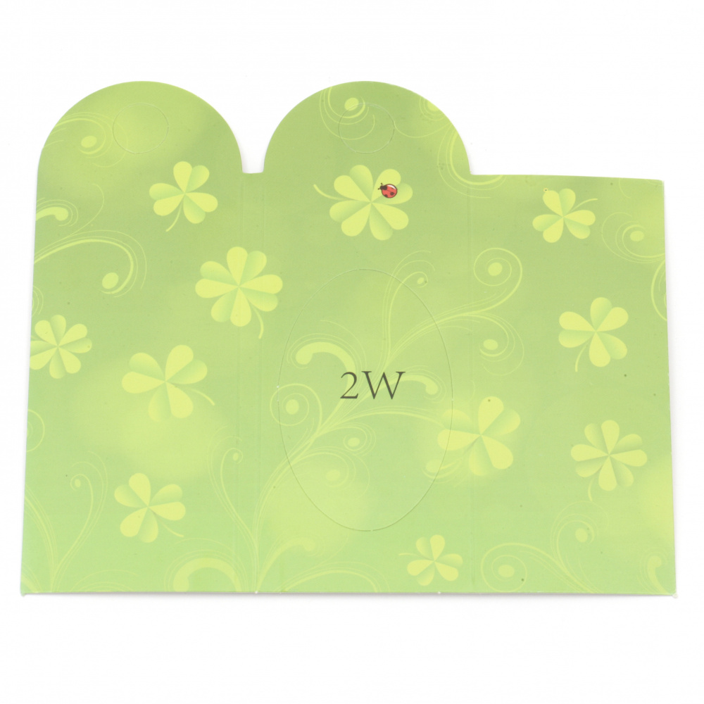 Jewelry packaging 130x150 mm clover -10 pieces