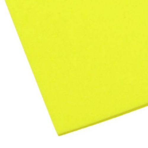 EVA Foam Yellow, A4 Sheet 20x30cm 2 mm Scrapbooking & Craft