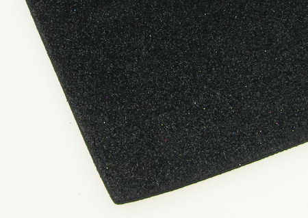EVA Foam Glitter Black, A4 Sheet 20x30cm 2mm