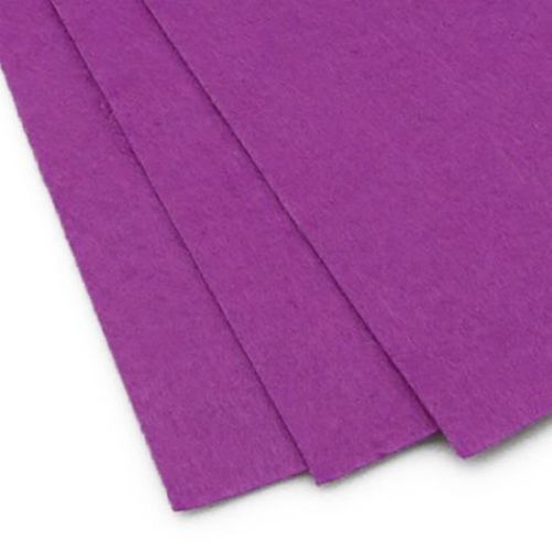 Felt Sheet, DIY Crafts 1 mm A4 20x30 cm color purple -1 pc