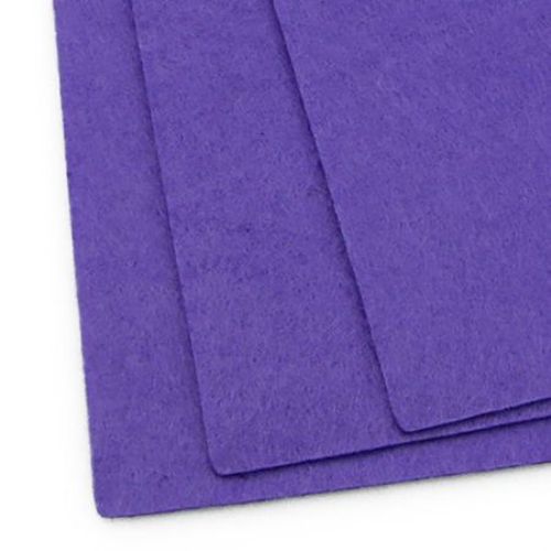 Felt Sheet, DIY Crafts 1 mm A4 20x30 cm color purple dark -1 piece