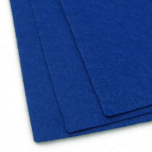 Fabric Felt Sheet, DIY Crafts Sewing Decoration 1 mm A4 20x30 cm color blue dark -1 pc