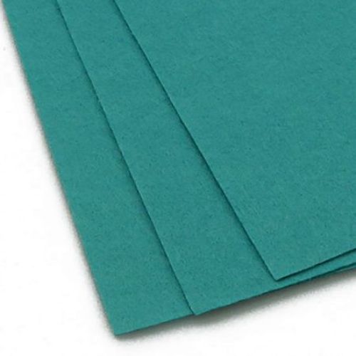 Acrylic Craft Felt, 1 mm Thick, A4 Size (20x30 cm), Turquoise Color - 1 Sheet