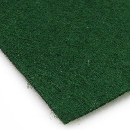Acrylic Craft Felt, 1 mm Thick, A4 Size (20x30 cm), Dark Green Color - 1 Sheet