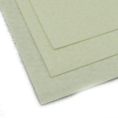 Dark White Felt Sheet, 1 mm Thick, A4 Size (20x30 cm) - 1 Sheet