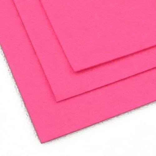 Craft Felt, 1 mm Thick, A4 Size (20x30 cm), Light Pink Color - 1 Sheet
