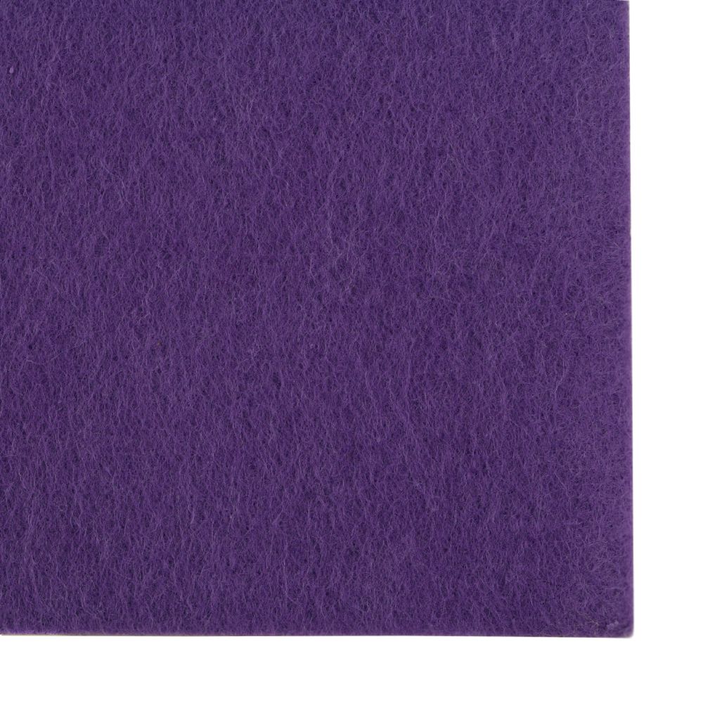 Fabric Felt Sheet, DIY Crafts Sewing Decoration 2mm A4 20x30 cm color purple light -1 piece