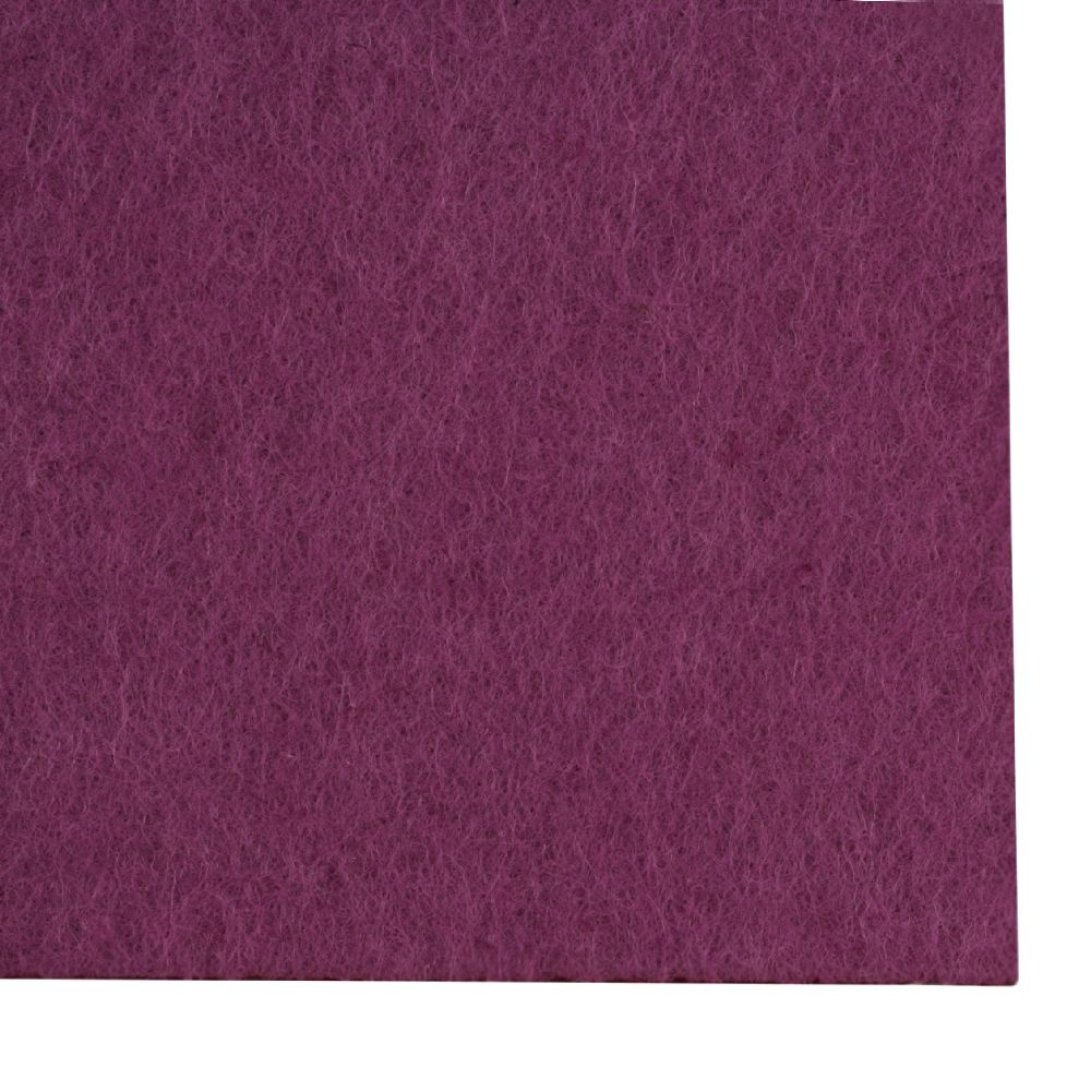Fabric Felt Sheet, DIY Crafts Sewing Decoration 2mm A4 20x30 cm color purple -1 pc