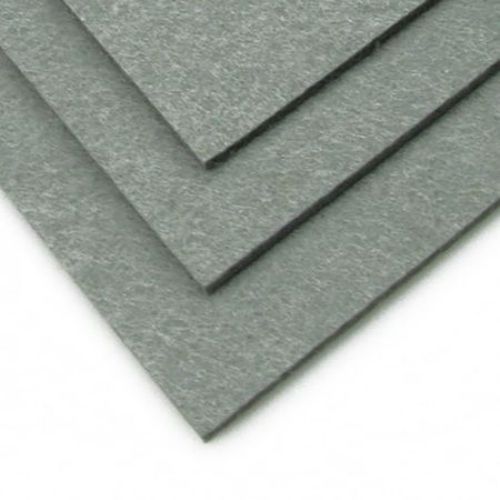 Felt Fabric Sheet, DIY Craftwork Scrapbooking 3 mm A4 20x30 cm color gray -1 pc