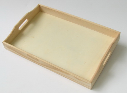 Wooden Tray 350x225x40 mm