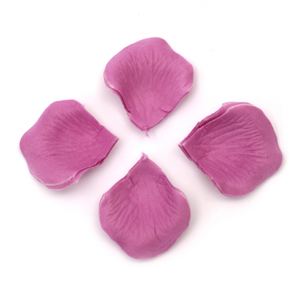 Paper Petals for DIY Flowers and Decorations / Purple - 144 pieces