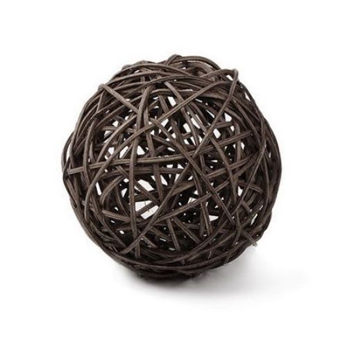 Rattan Bamboo ball for decoration 95 x 95 x 95 mm