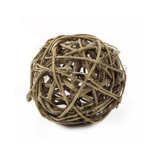 Rattan Bamboo ball for decoration 98 x 98 x 98 mm