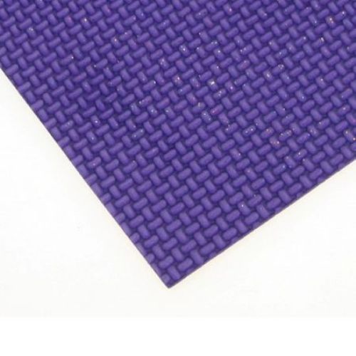Material EVA / cauciuc microporos / 2 mm A4 20x30 cm violet în relief