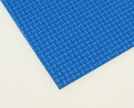 Material EVA / cauciuc microporos / 2 mm A4 20x30 cm reliefat albastru