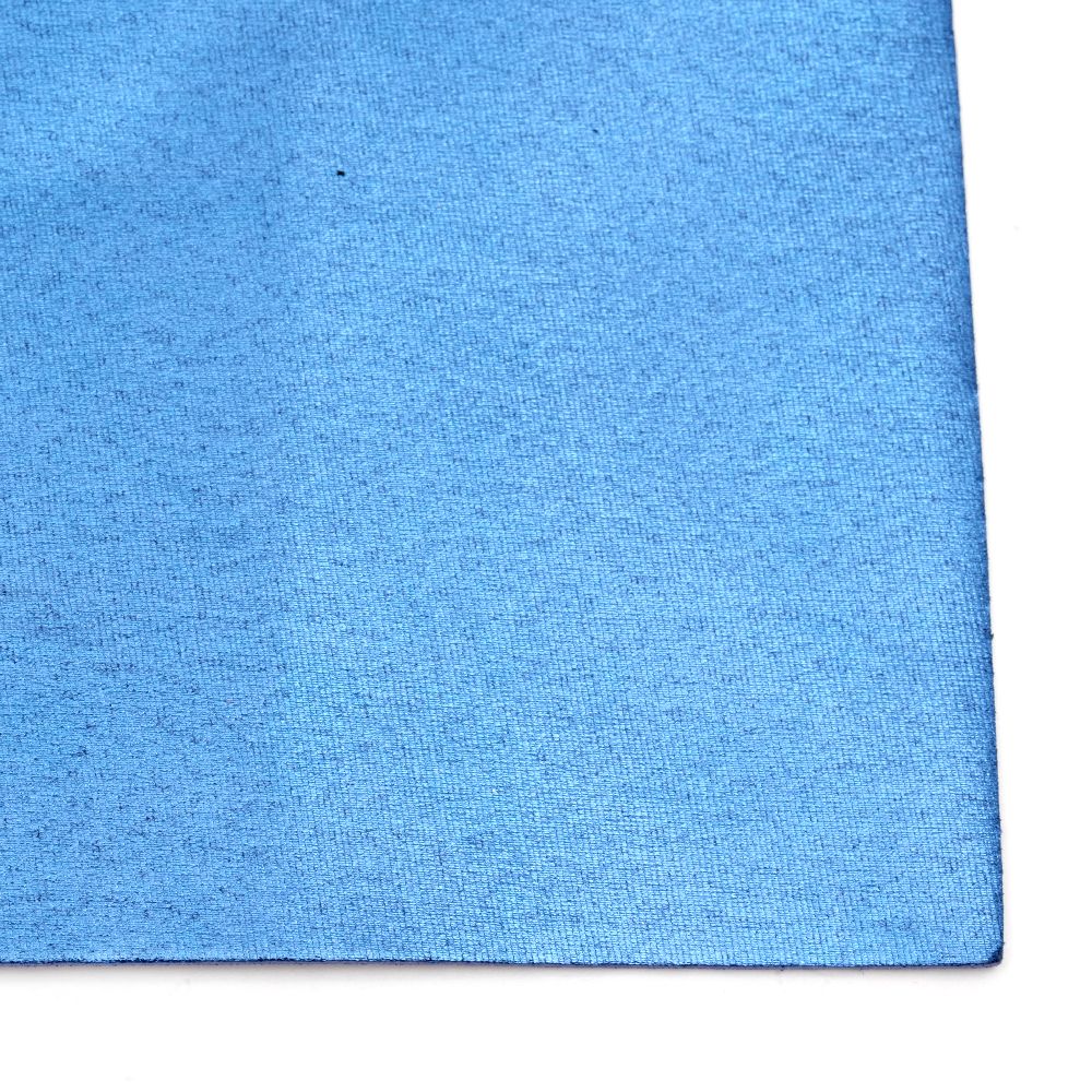 EVA foam A4 sheet 20x30 cm 2 mm for scrapbook & craft decoration, metallic blue